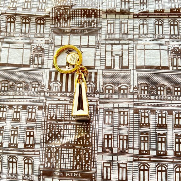 Henri Bendel Shopping Bag Charm/Key Ring/Key Chain/Key Fob - NWOT - Picture 4 of 6